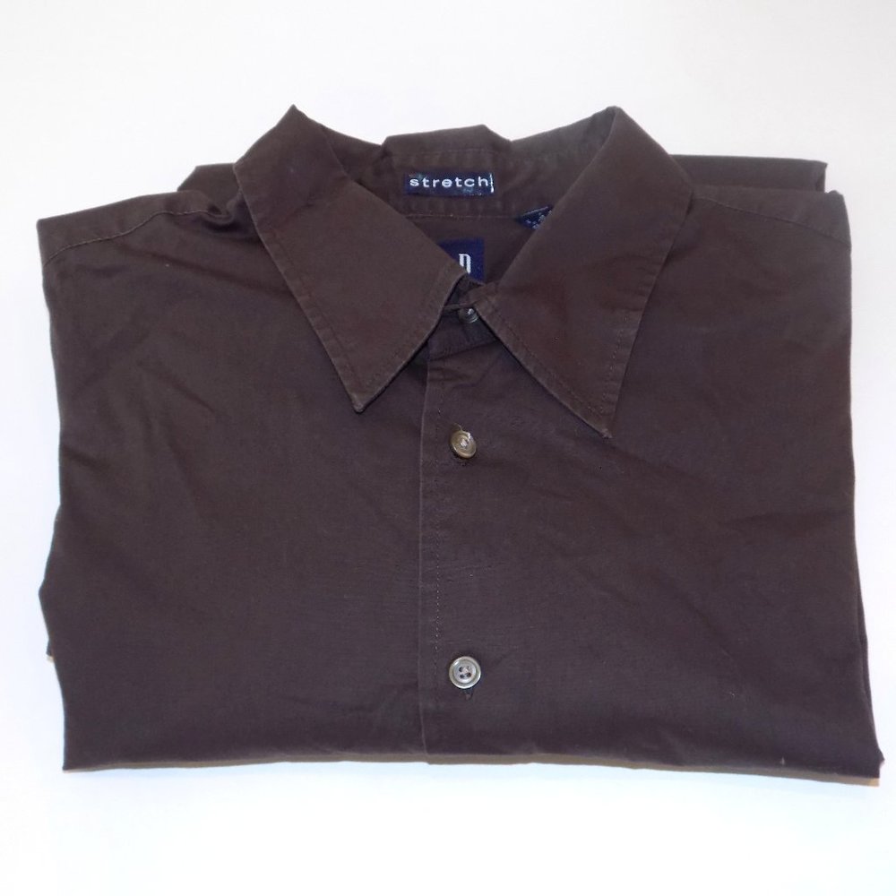 Gap Brown Dress Shirt